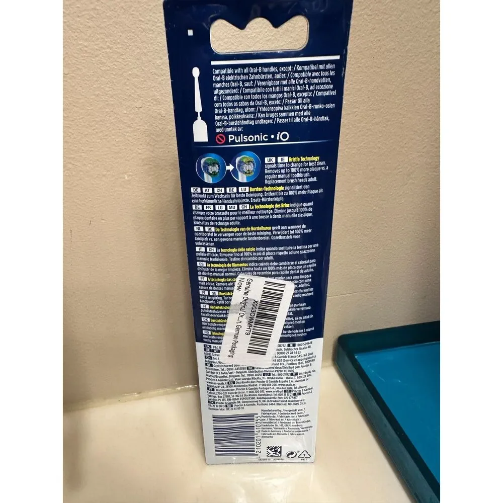 Oral B Precision Clean Replacement Electric Brush Heads XXXL Pack 10 Count New